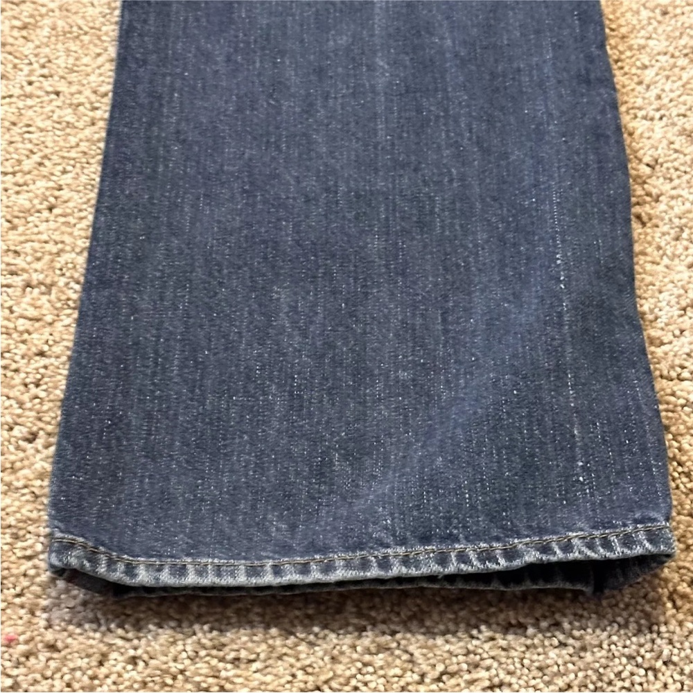 TRUE RELIGION Denim Jeans Blue Men's Size 32 #112790 Straight Leg Distressed EUC - Picture 12 of 16